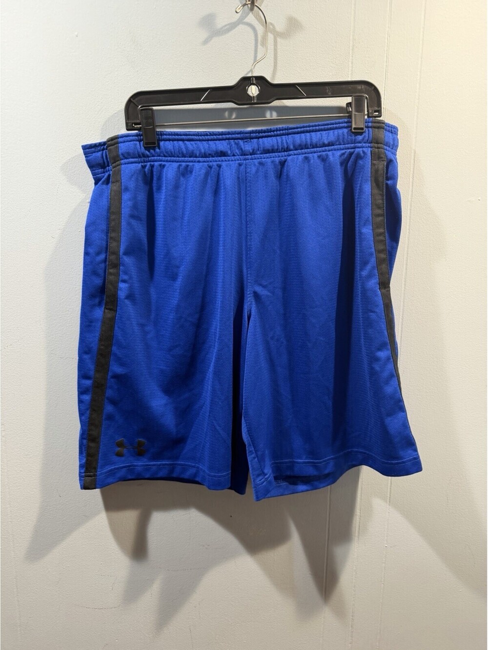 Mens Under Armour Basketball Shorts Size XL Blue